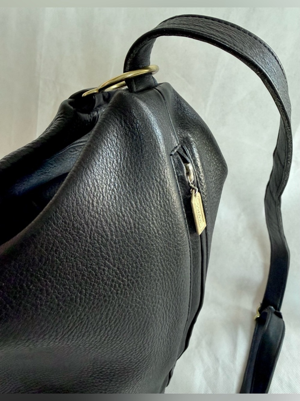 COACH Vintage Sonoma Flat Pack Sling Backpack Leather Convertible Crossbody 4944 - Picture 5 of 16